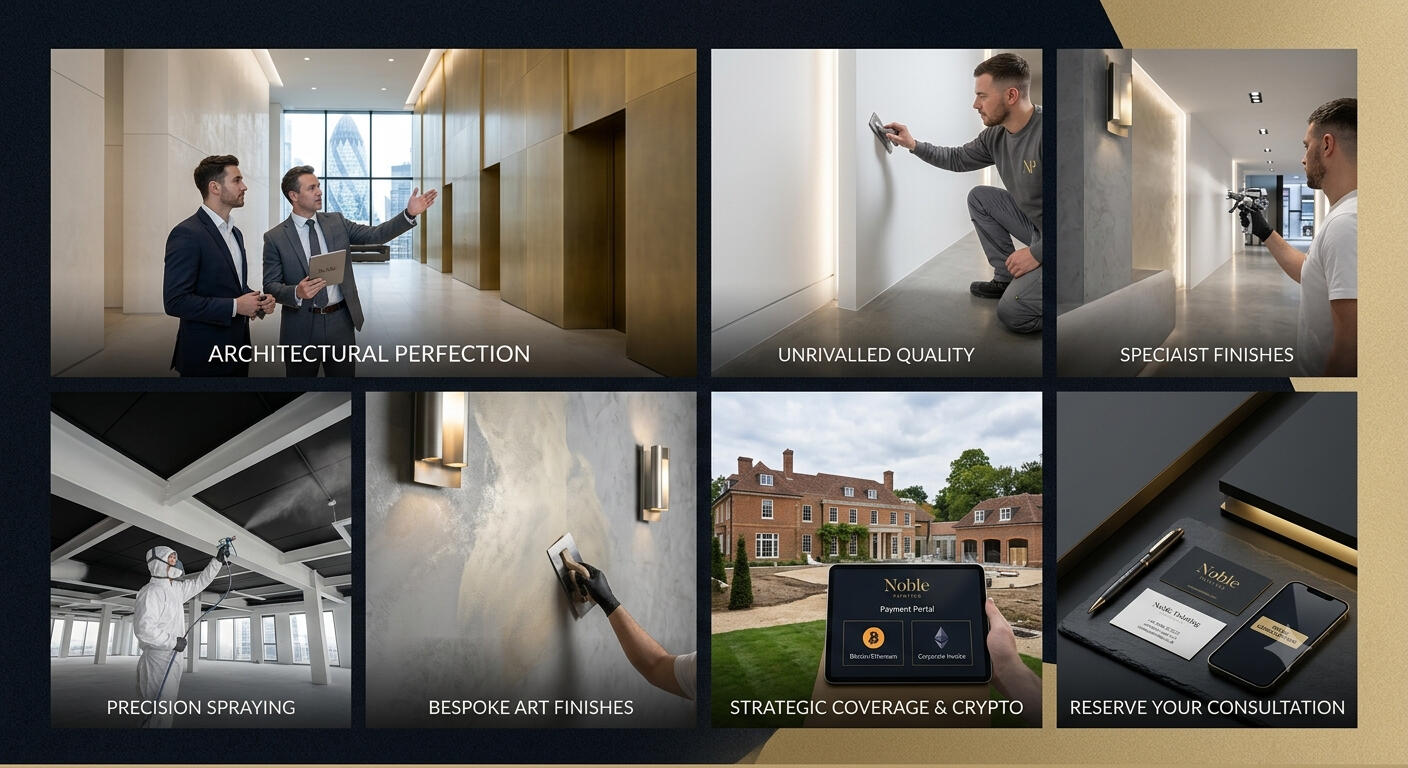 Bespoke commercial painting, decorating, and architectural spraying across London, Buckinghamshire & Oxfordshire. Premium finish guaranteed. Book a consultation.