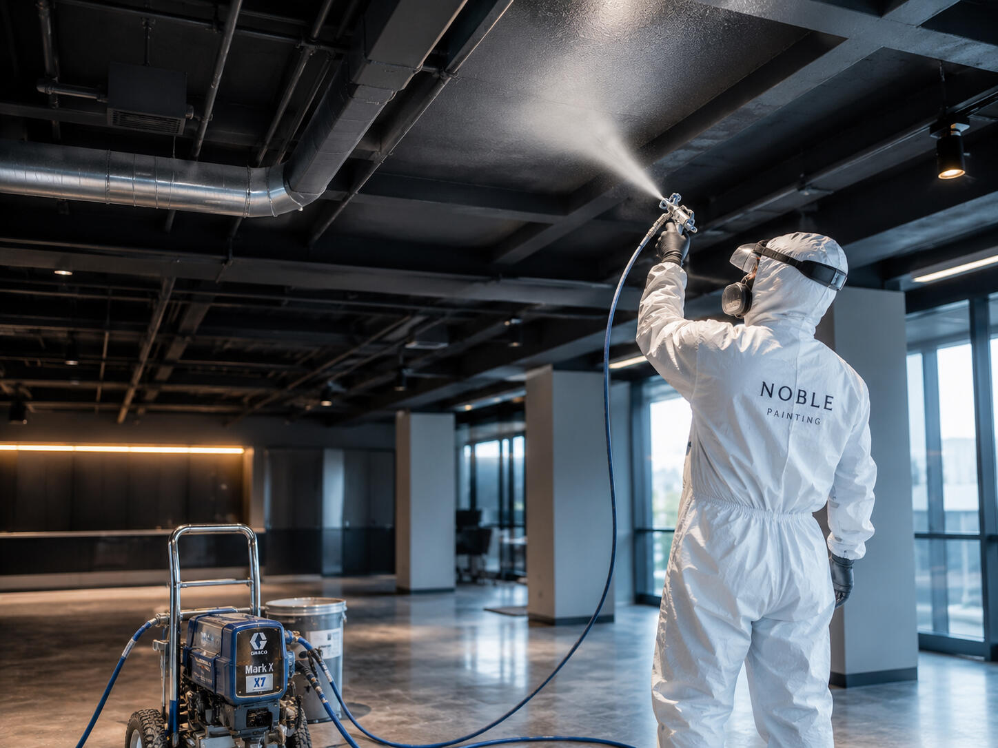 Bespoke commercial painting, decorating, and architectural spraying across London, Buckinghamshire & Oxfordshire. Premium finish guaranteed. Book a consultation.